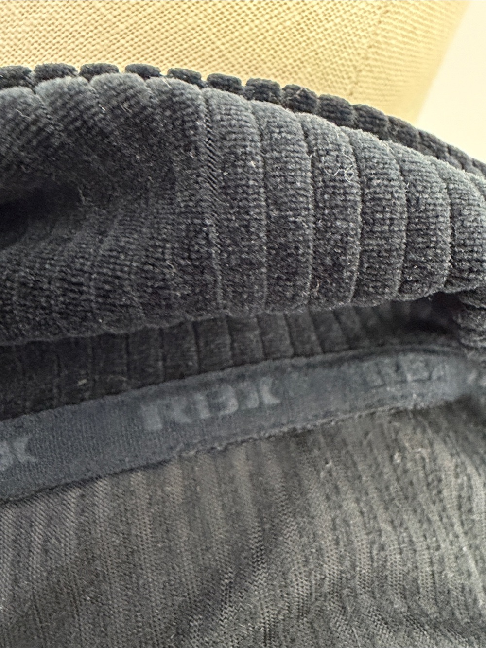 ⚡️RBX Black Ribbed Zip-Up Jacket - Picture 4 of 4